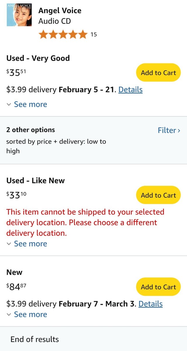 Minako Honda - Angel Voice - Import Original Factory Sealed! | eBay