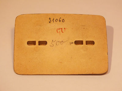 Paire De Boutons De Manchette Oria Plaqué Or Jaune - Ancien Stock Neuf Jamais Porté