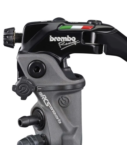 BREMBO CORSA CORTA 19RCS RCS19 RADIAL MASTER CYLINDER - WITH FOLDING LEVER