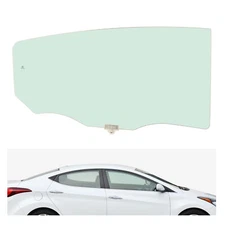 Fits 2011-2016 Hyundai Elantra Sedan Rear Right passenger Side Door Window Glass