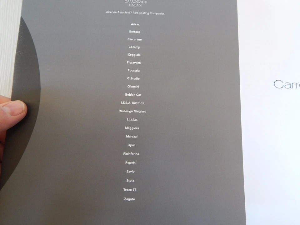 Opuscolo 2003 carrozzieri italiani + depliant brochure Pininfarina Njoy - Immagine 3 di 4