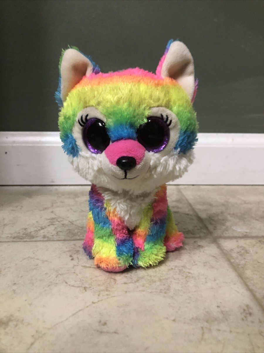 TY Beanie Boo River Plush Rainbow Great Wolf Lodge Resort
