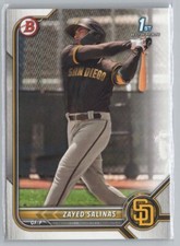 2022 Bowman #BP-122 Zayed Salinas Prospects