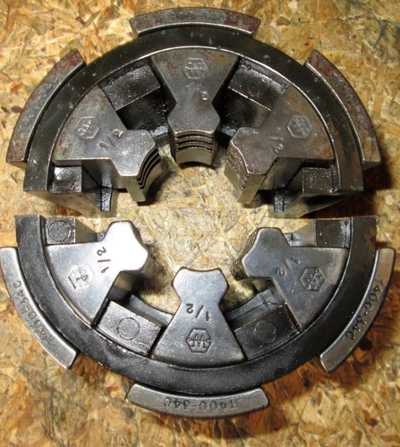 WEATHERHEAD HYDRAULIC HOSE CRIMPER DIE SET # T400-34C 1/2" COLLET SET