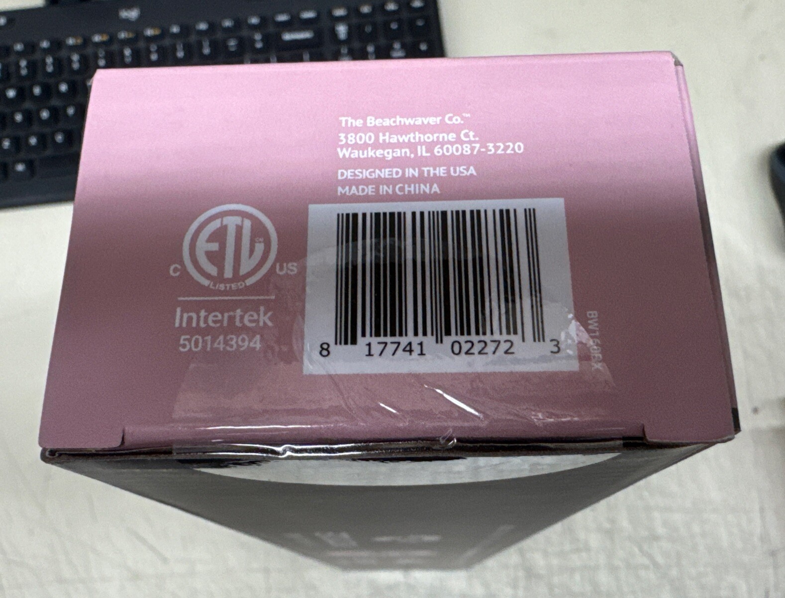 SEALED - Beachwaver B1 Rotating 1" Curling Iron in Midnight Rose