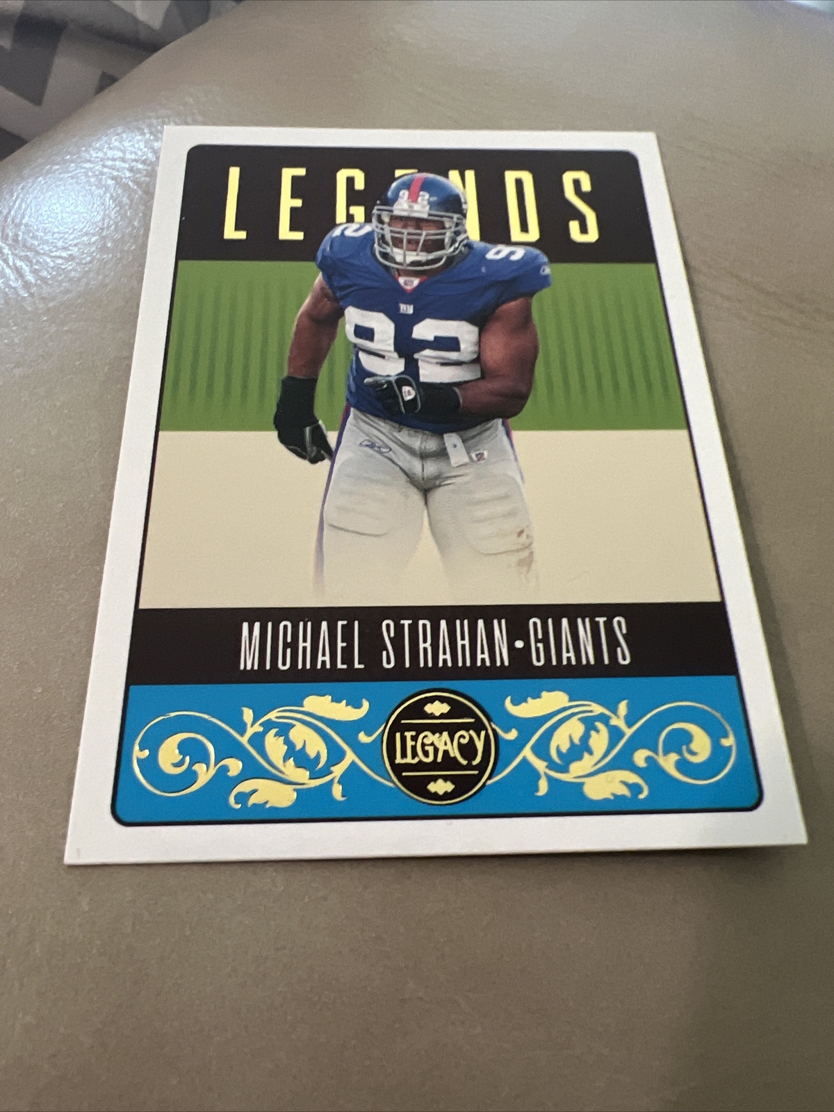 2023 Panini Legacy #133 Michael Strahan Legends New York Giants