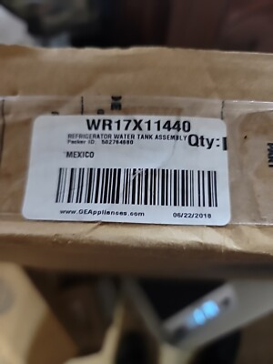 #ad GENUINE OEM GE Refrigerator Water Tank Assembly WR17X11440 $36.99