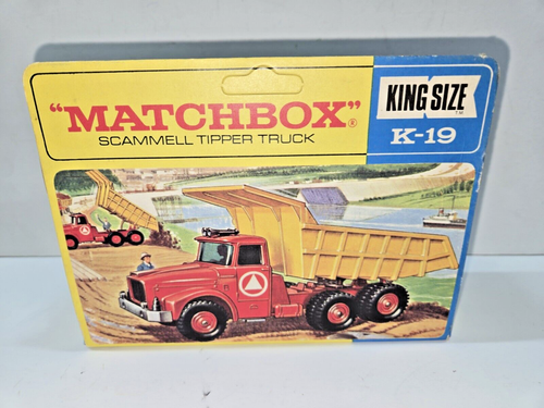 Matchbox K-19 King Size: Scammell Tipper Truck - New in original box - Picture 4 of 5