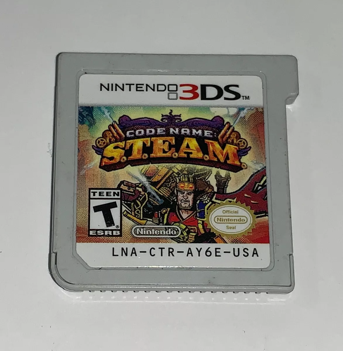Code Name STEAM for Nintendo 3DS Cartridge ONLY eBay
