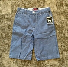 Mambo Shorts Stripe Pinstripe Long Skater Adjustable Youth Boys 12 or Unisex