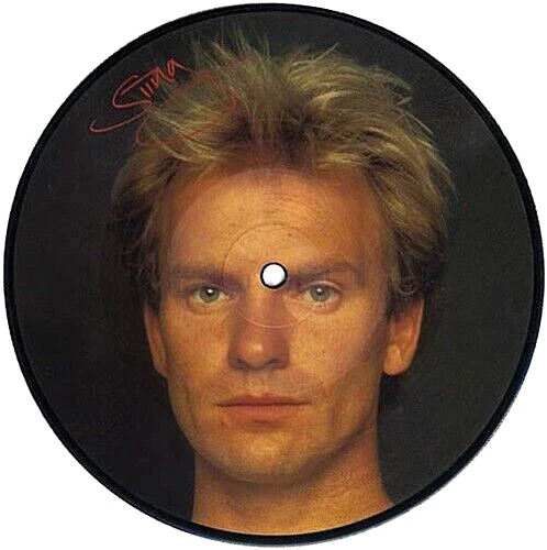 MINT! The Police Wrapped Around Your Finger 7" VINYL 45 Picture Disc Sting - Image 2 of 2