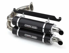 Trinity Racing Honda Talon Stage 5 Slip on Exhaust Black TR-4169S-BK