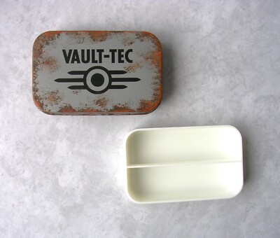 Fallout Vault-tec  Tin  Stash Box  Organizer Insert   Cosplay  Prop Costume