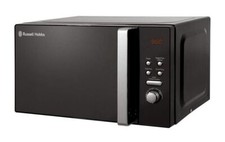Russell Hobbs Black Microwave 800W 20L
