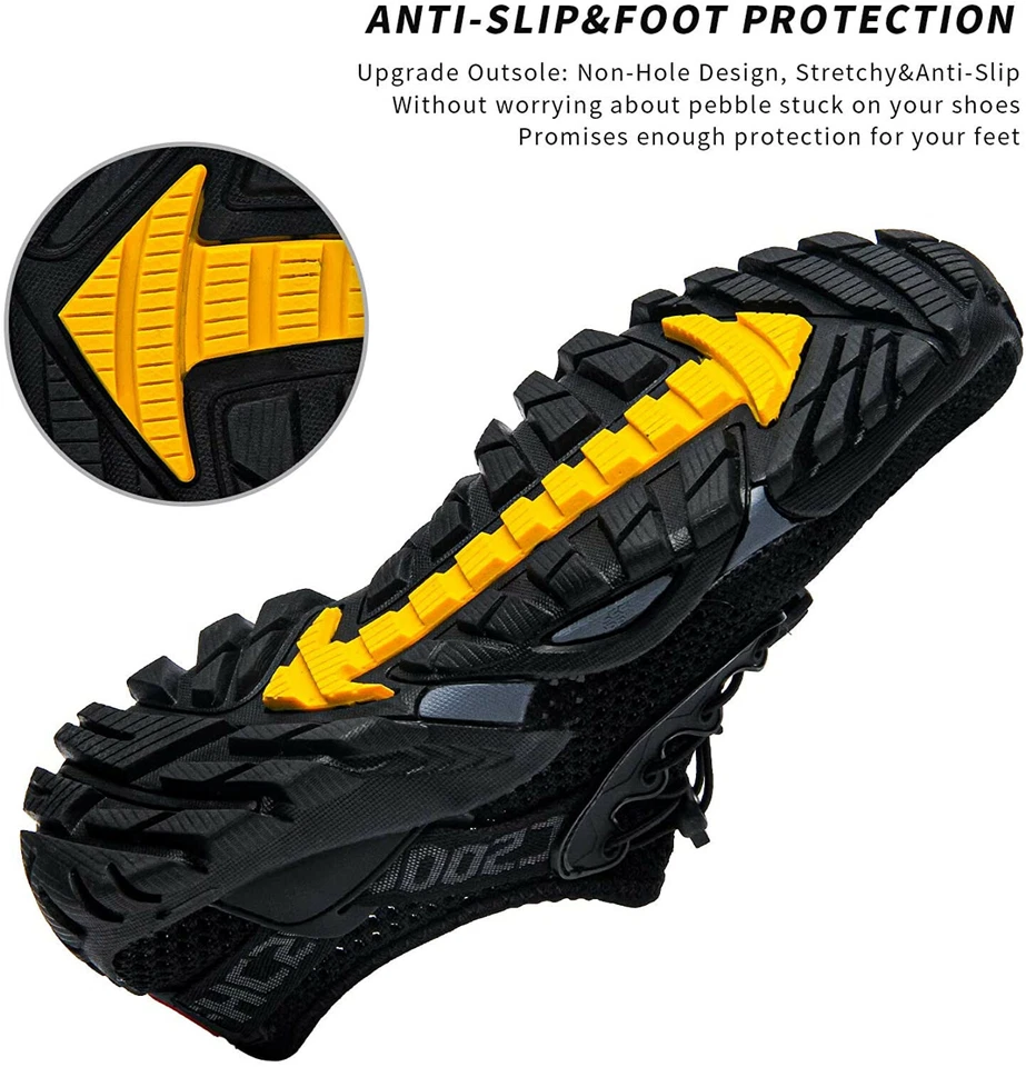 Water Shoes THICK-SOLE Quick Drying Swim Beach Aqua Shoe for Water Sport Hiking - Image 2 of 4