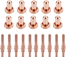 9-8207 40A Nozzle Tips 9-8215 Electrode, 20Pack, Fit for Thermal Dynamics SL60/S