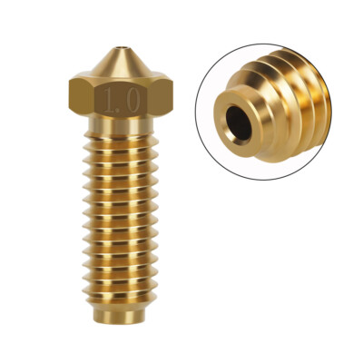 KOYOFEI 12 stuks messing spuitmonden voor Kobra 2, 3D-printeronderdelen, hoge snelheid, 0,4 mm, messing spuitmonden, kit voor Anycubic Kobra 2, Kobra 2 Neo, Kobra 2 Pro, Kobra 2 Plus, Kobra 2 Max