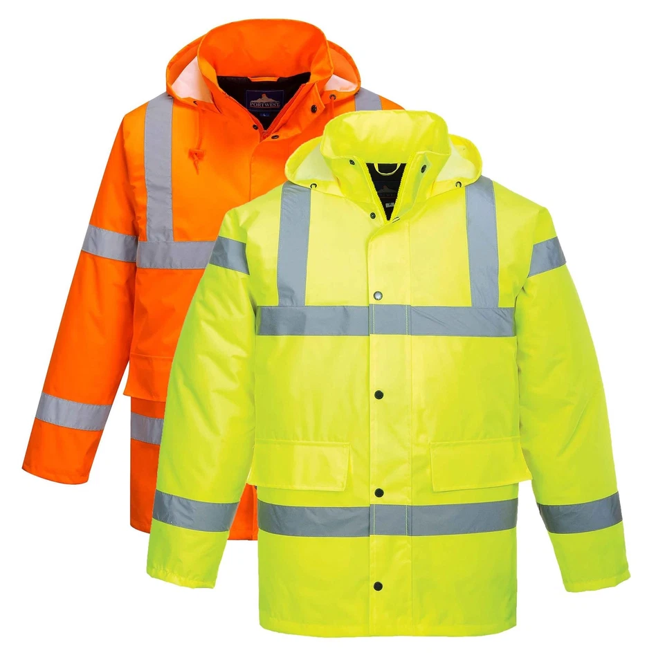 PORTWEST Hi-Vis Winter Traffic Jacket S460