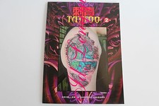 Tattoo Flash Book Sketch with Outline Vol.2 Wolf Head Painting Gongbi Reference