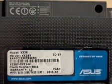 ASUS X53B Ersatzteile Displayeinheit Mainboard (AMD E450) Tastatur Unterschale