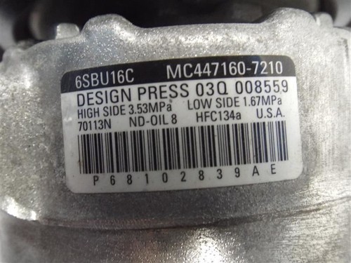 AC Compressor Fits 13 DART 200740 - Foto 2 di 12