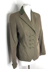 Schneiders Salzburg Beretta Joespha Blazer Jacket Uk 8 Vgc Fitted Linen Country