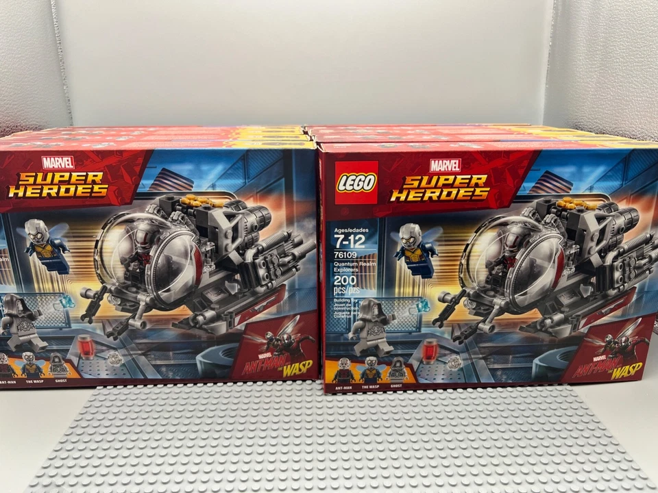 10x Lego Marvel Super Heroes Ant-Man Quantum Realm Explorer Set 76109 Sellado Foto 2 de 3