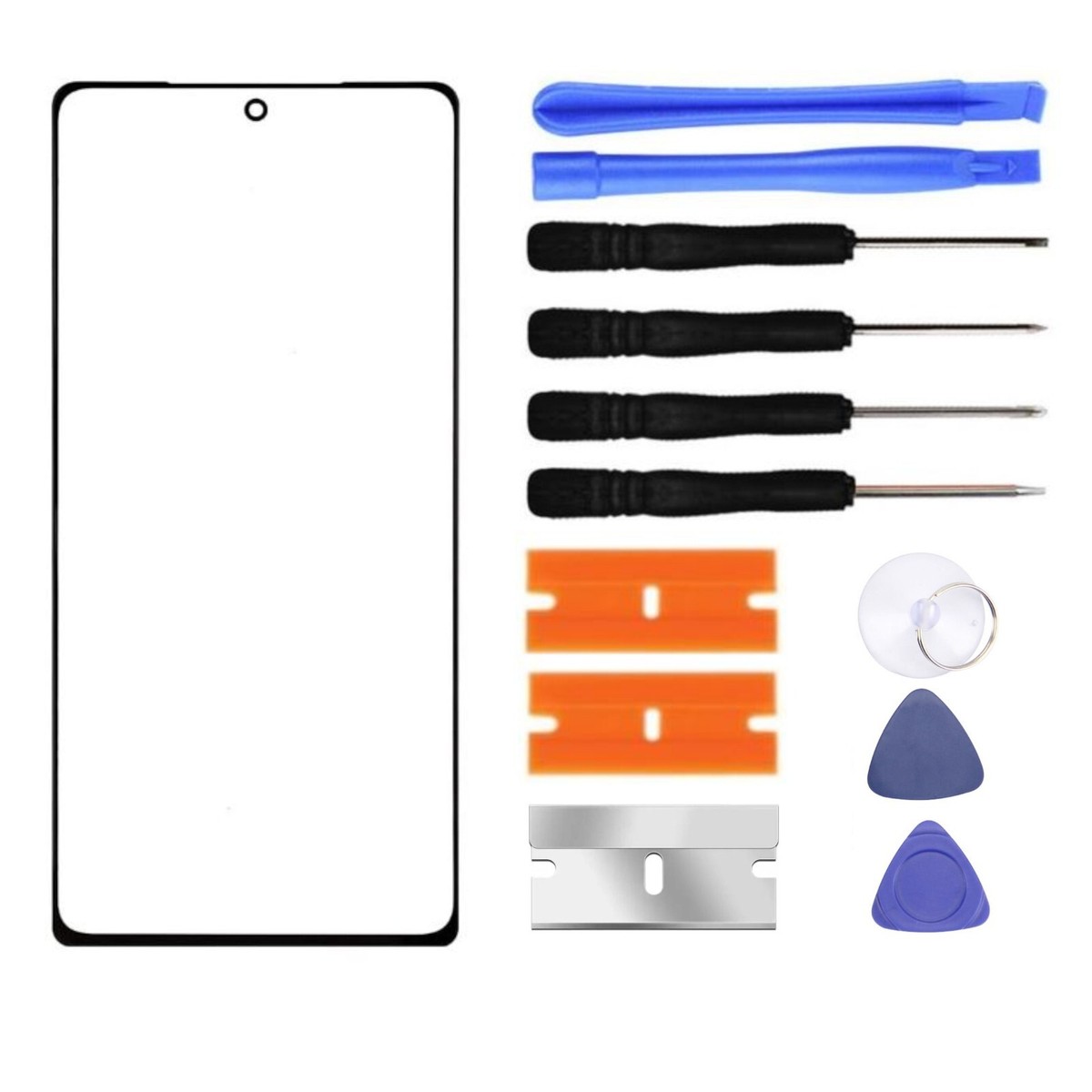For Samsung Galaxy Note 20 Front Glass Screen Replacement With Repair Kit