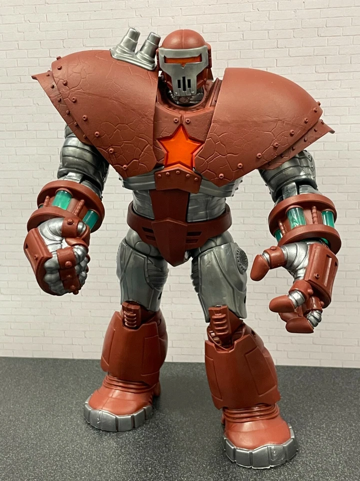 Marvel Legends 6" ESCALA CARMESÍ DINAMO BAF 100% COMPLETO CONSTRUIR UNA FIGURA COMO NUEVO Foto 2 de 4