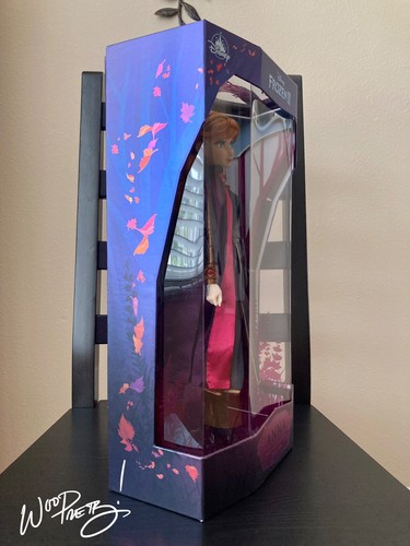 2019 LIMITED EDITION Disney 17" Anna in Cape Frozen 2 LE Doll #4000 of 6300 - Picture 5 of 12