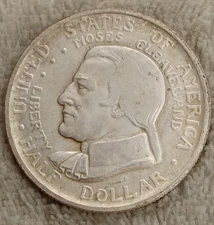 SILVER 1936 MOSES CLEAVELAND COMMEMORATIVE HALF DOLLAR  TP-3058