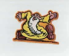 5" Mr. Natural Embroidered Iron On Patch r crumb patches