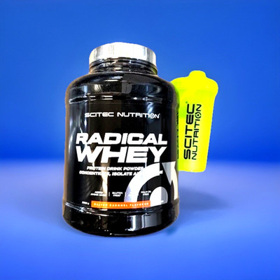 (20,95 /kg)Scitec Nutrition Radical Whey 2000g Eiweiß Protein+Bonus Shaker