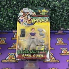 Teenage Mutant Ninja Turtles April O’Neil W/ Choppin Mouser 2003 TMNT Vintage