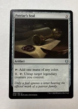 Patriar's Seal Commander Legends: Battle for Baldur's Gate NM MTG MAGIC