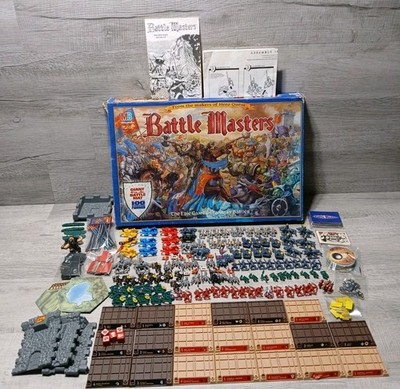 Milton Bradley Battle Masters The Epic Game of Fantasy Battles Game 215+ Pieces