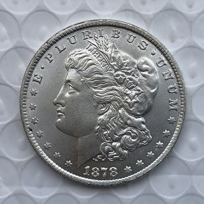 1878 S Morgan Silver Dollar $1 Brilliant Uncirculated BU