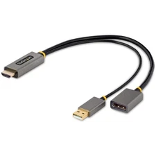 StarTech 1ft HDMI to DisplayPort Adapter 128HDMIDISPLAYPORT
