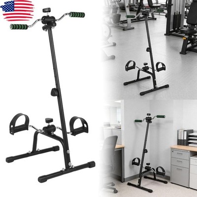 Pedal Exerciser Bike Hand Arm Leg and Knee Peddler Adjustable Fitness Equipme...