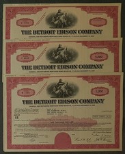 42 X The Detroit Edison Company 11 7/8 % Bond due 2000 1.000/5.000/div. Nennwert