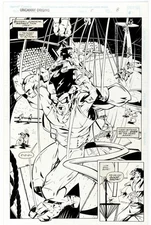 Uncanny X-Men Origins #8 Page 8 Original Art Splash Origin Of Nightcrawler 