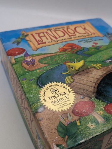 The Legend Of Landlock - Mythical Map Strategy Game - Gamewright - Mensa - 2002 - Picture 2 of 13