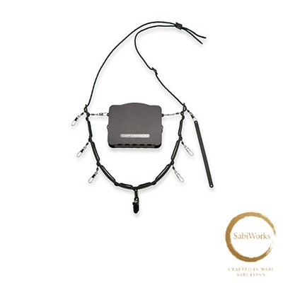 Neues C&F Design S-LY Schlüsselband mit Universal System Fly Patch Größe: 13,...