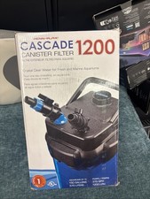 Penn-Plax Cascade All-in-One Aquarium Canister Filter for Tanks Up to 150 Gall