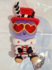 Hazbin Hotel Valentino Sitting Plush Doll Roiund 1 Limited about 20cm