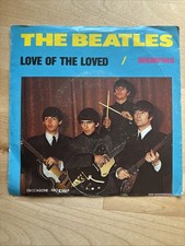BEATLES: memphis / love of the loved DECCAGONE 7" Single 45 RPM Green Vinyl
