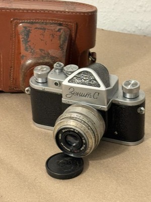 Zenit-C UDSSR Kamera SLK Spiegelreflex mit Industar  50  1:3.5/50mm