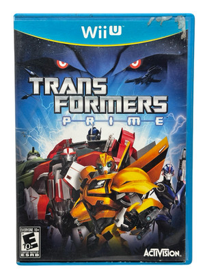 Transformers Prime The Game Wii-U Nintendo Tested Works Good Condition