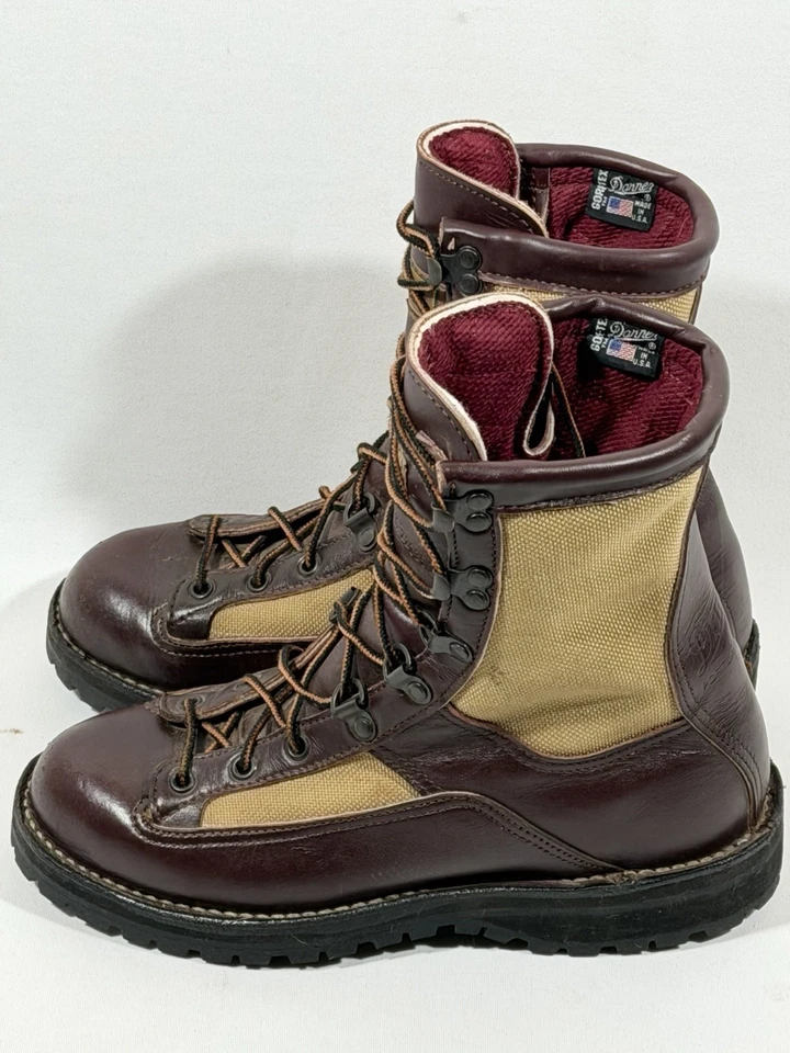 Cabelas Danner Sierra GORE-TEX Botas de Caza Aisladas para Mujer 6 M Cuero Marrón Foto 3 de 4