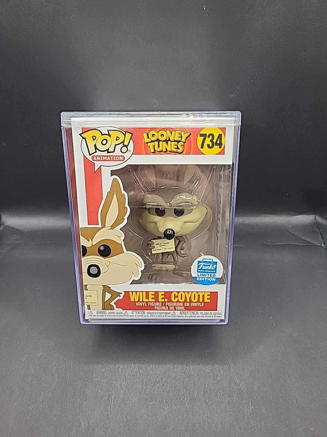 Funko Pop! Looney Tunes Wile E. Coyote #734 Funko Limited Edition